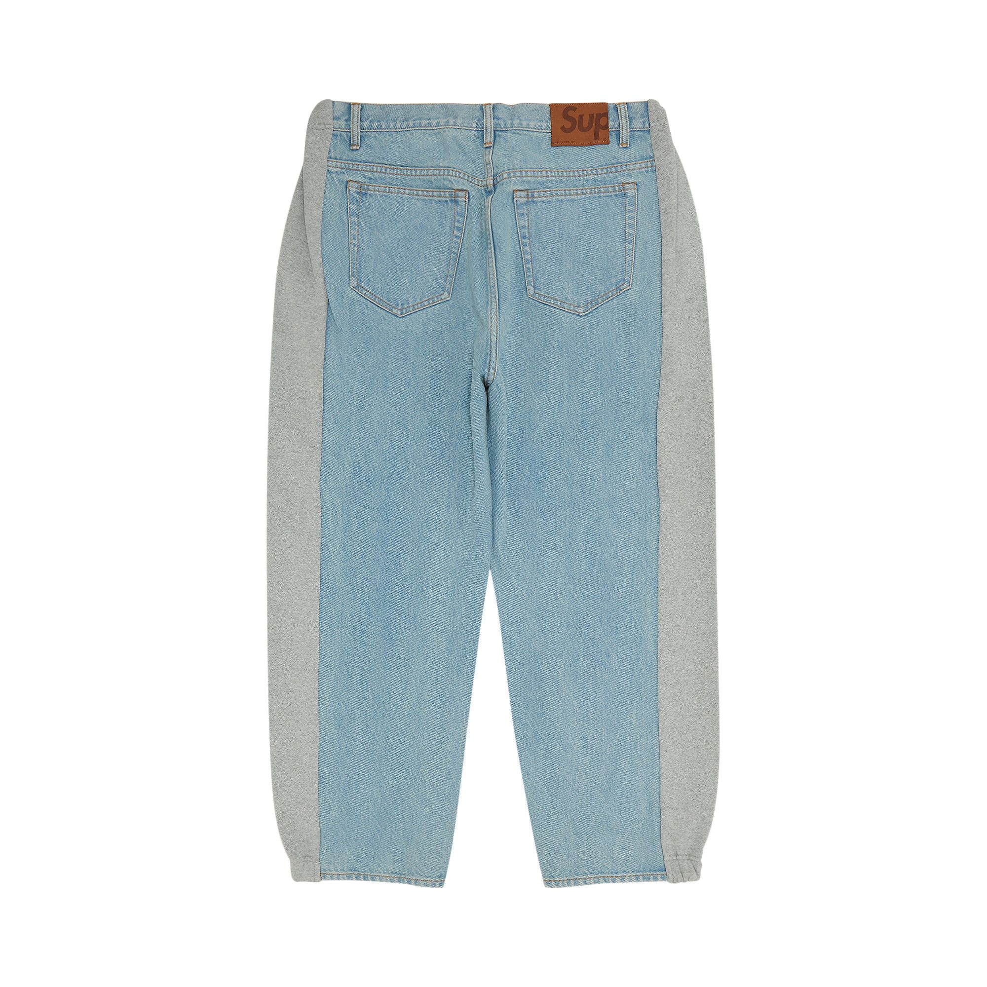Size s/m Supreme x Bless Sweatpant Jean 'Heather Grey'