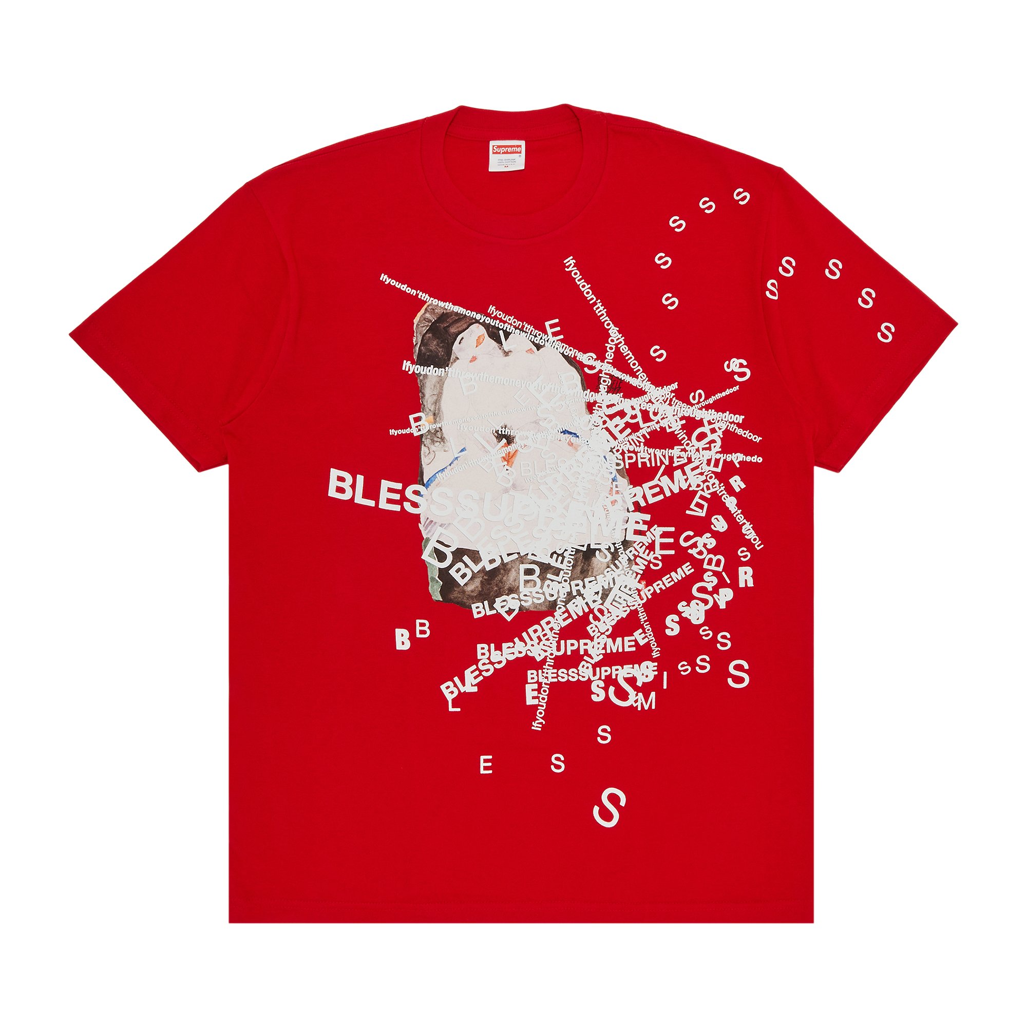 Supreme x Bless Observed In A Dream Tee 'Red'