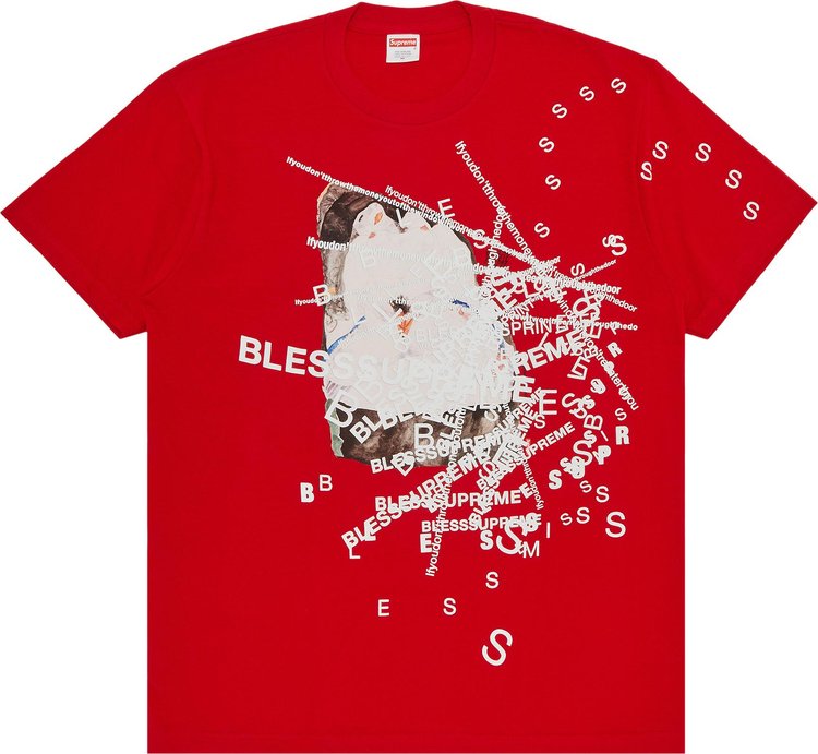 Buy Supreme x Bless Observed In A Dream Tee 'Red' - FW23T4 RED