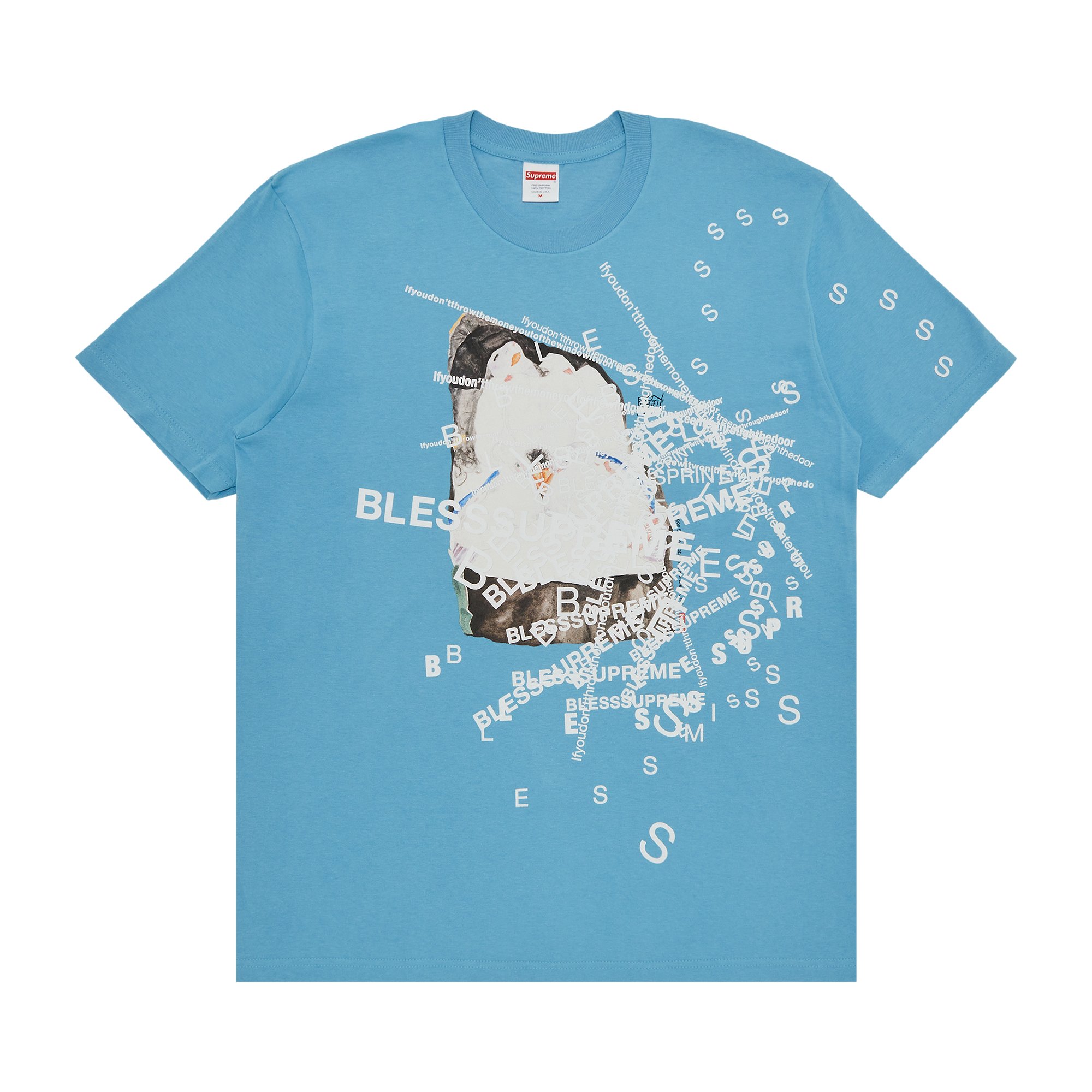 Supreme x Bless Observed In A Dream Tee 'Light Slate'