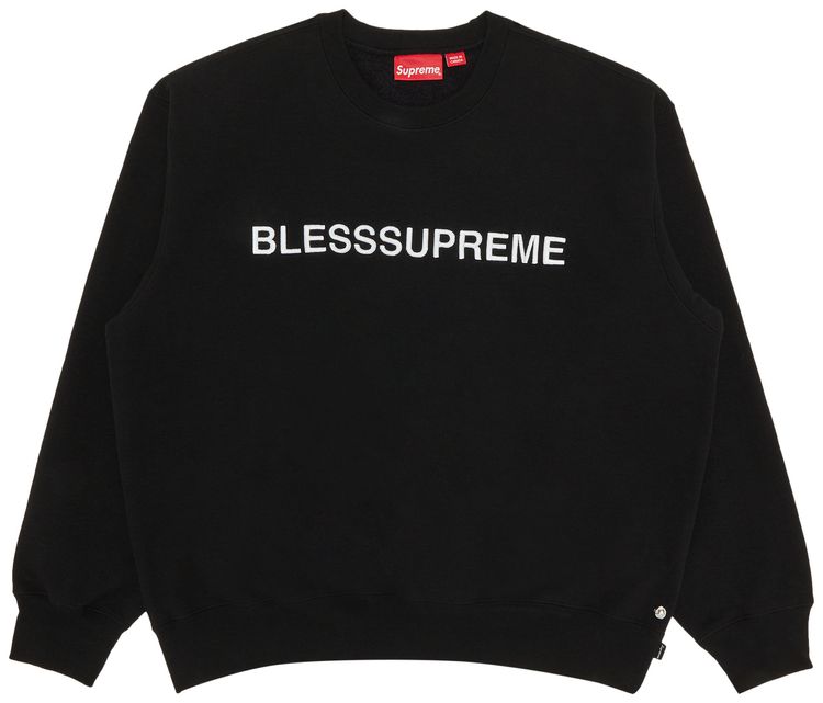 Supreme x Bless Crewneck Black