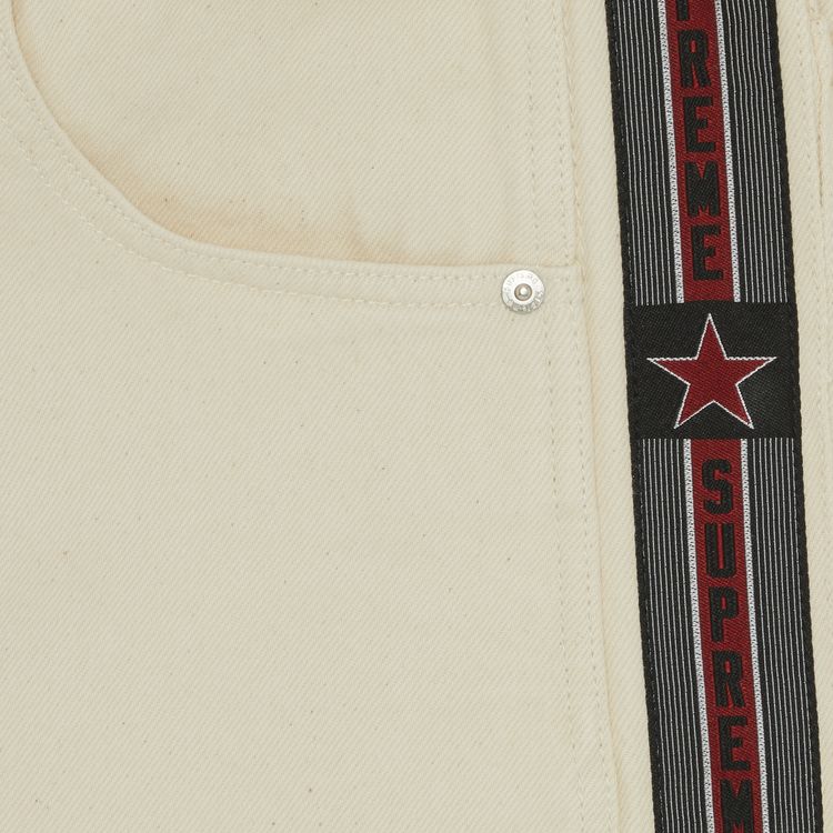 Supreme Snap Off Baggy Jean Natural