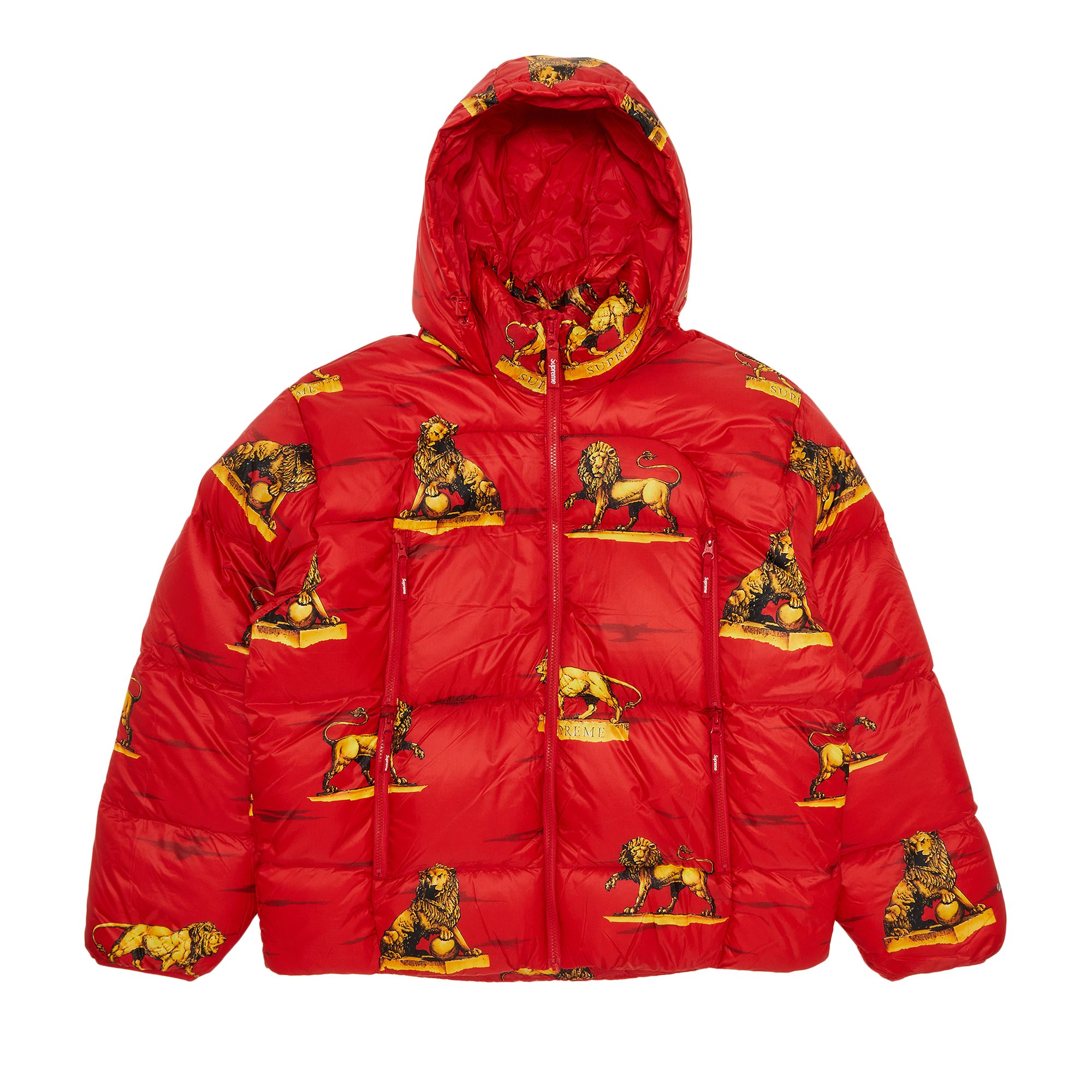 Supreme Featherweight Down Puffer Jacket 'Lions'