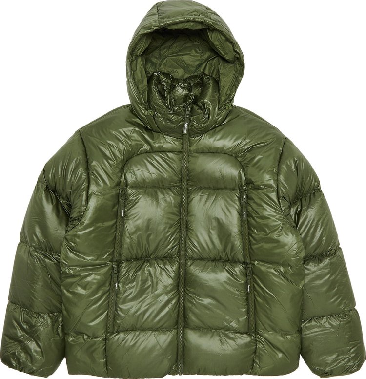 Supreme Featherweight Down Puffer Jacket 'Olive'