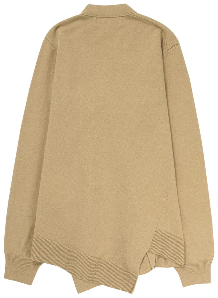 Comme des Garcons SHIRT Knit Sweater Camel