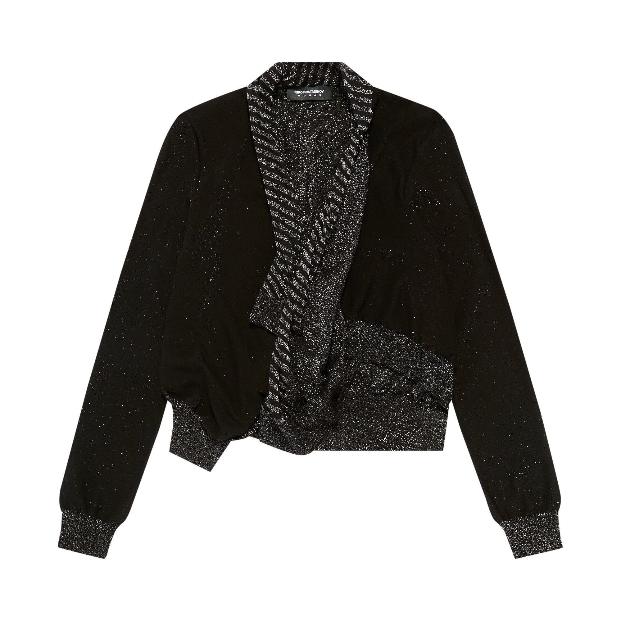 Kiko Kostadinov Arova Knit Cardigan 'Black Beauty'