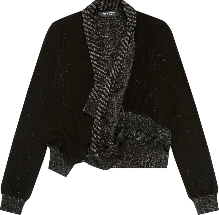 Buy Kiko Kostadinov Arova Knit Cardigan 'Black Beauty' - KKWAW23KN01 49 ...