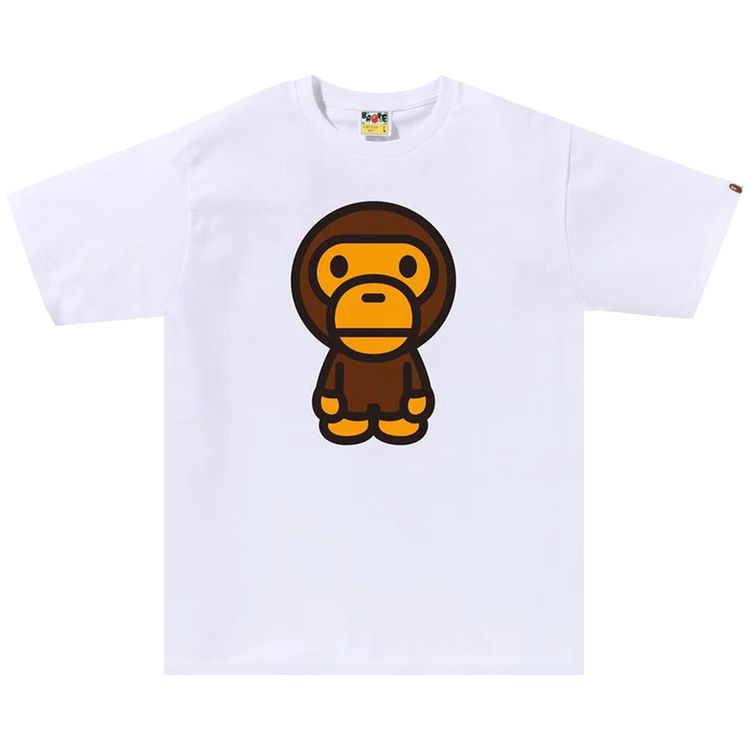 BAPE Big Baby Milo Tee White