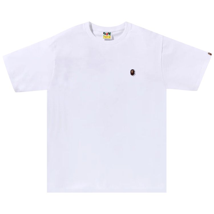 BAPE Ape Head One Point Tee White