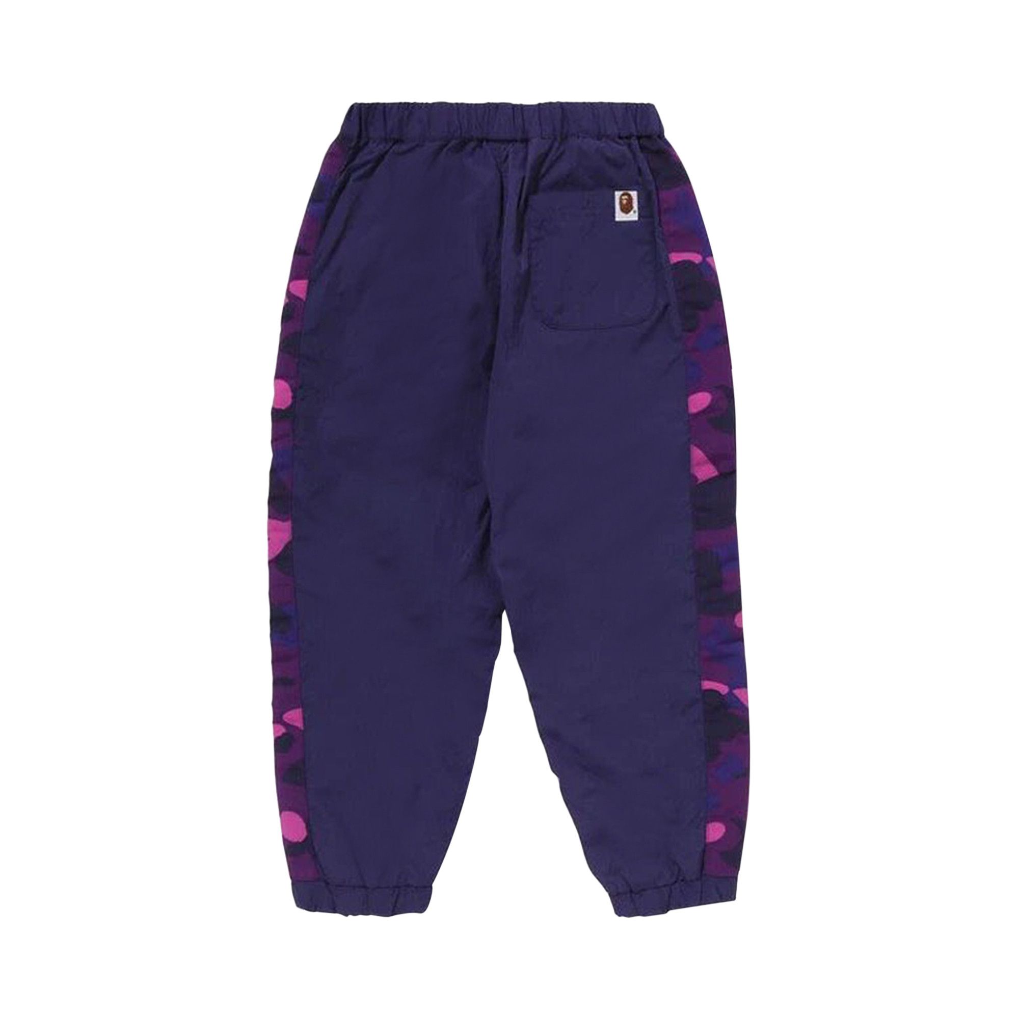 Buy BAPE Kids Color Camo Block Track Pants Purple 1J80 352 006 PURPLE GOAT AU
