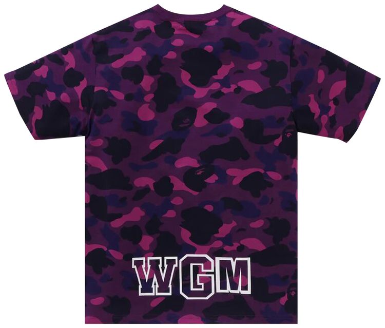 BAPE Color Camo Shark Tee Purple