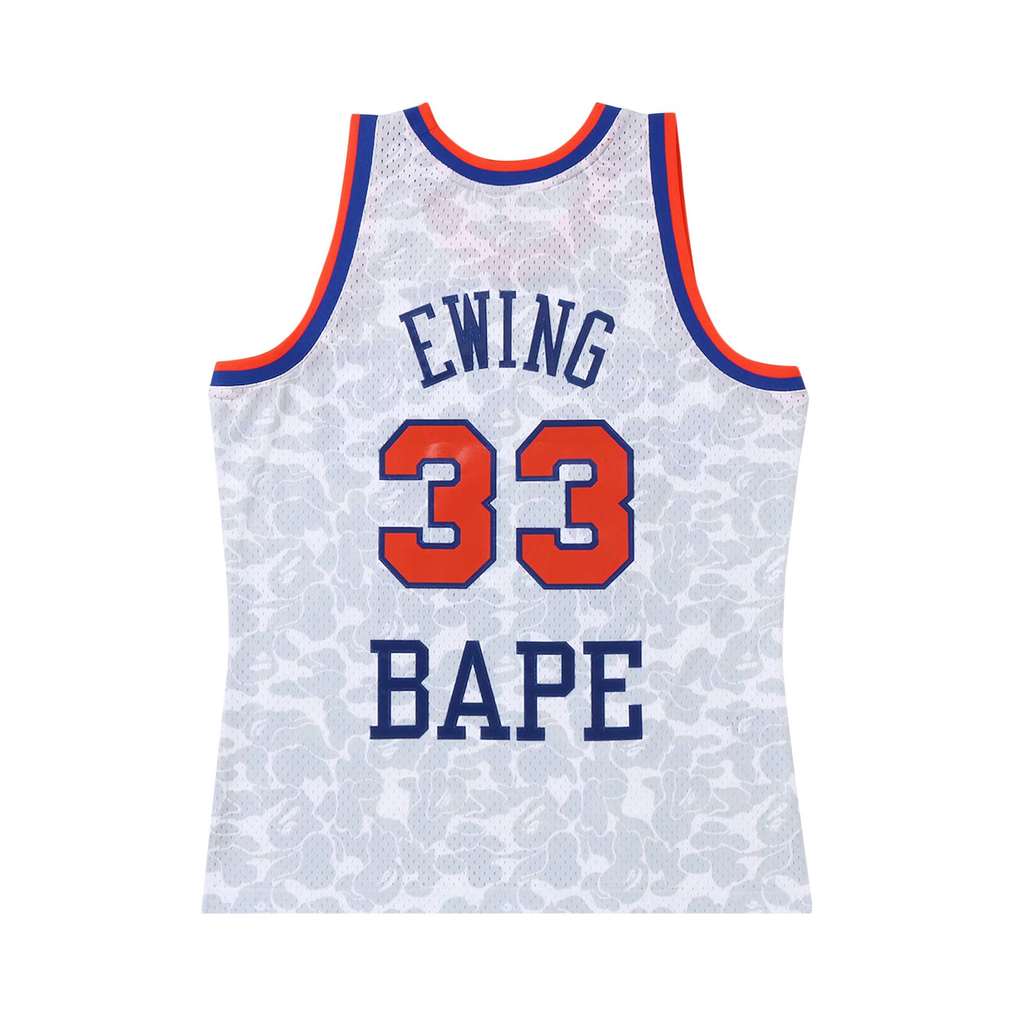 Buy BAPE x Mitchell & Ness New York Knicks Ewing Jersey