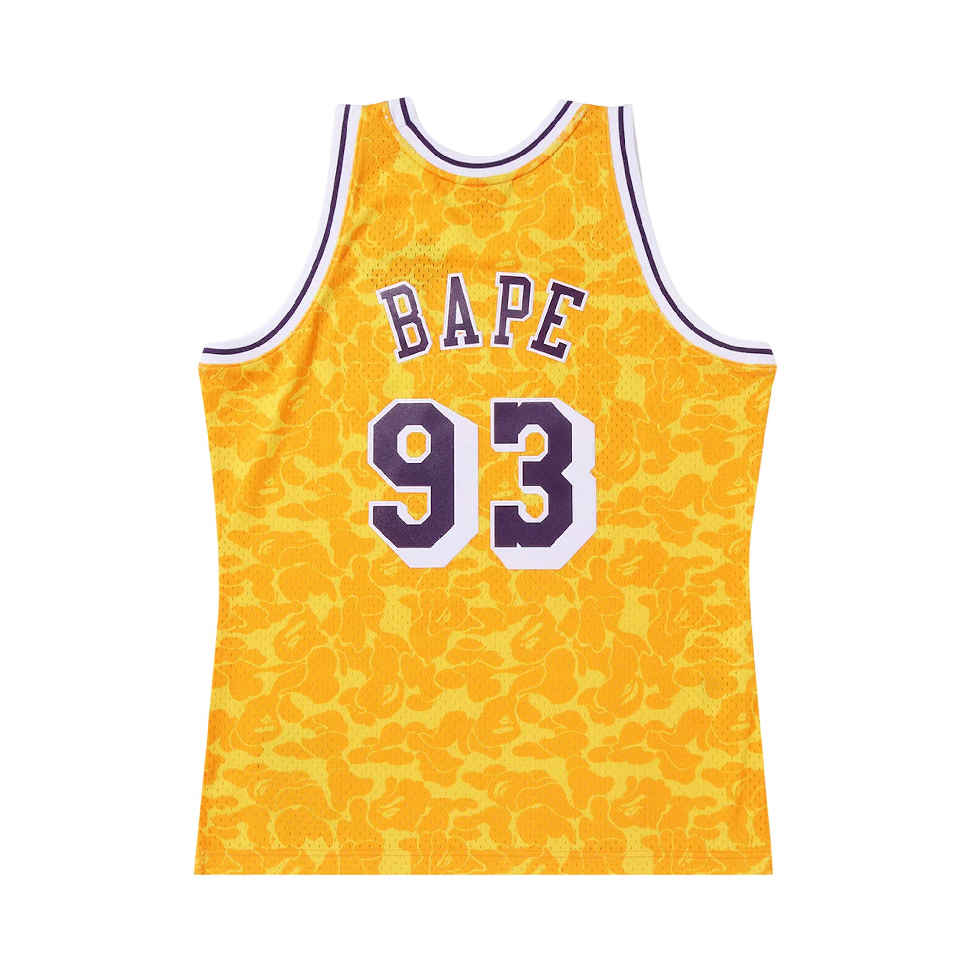 Lakers x bape jersey new arrivals