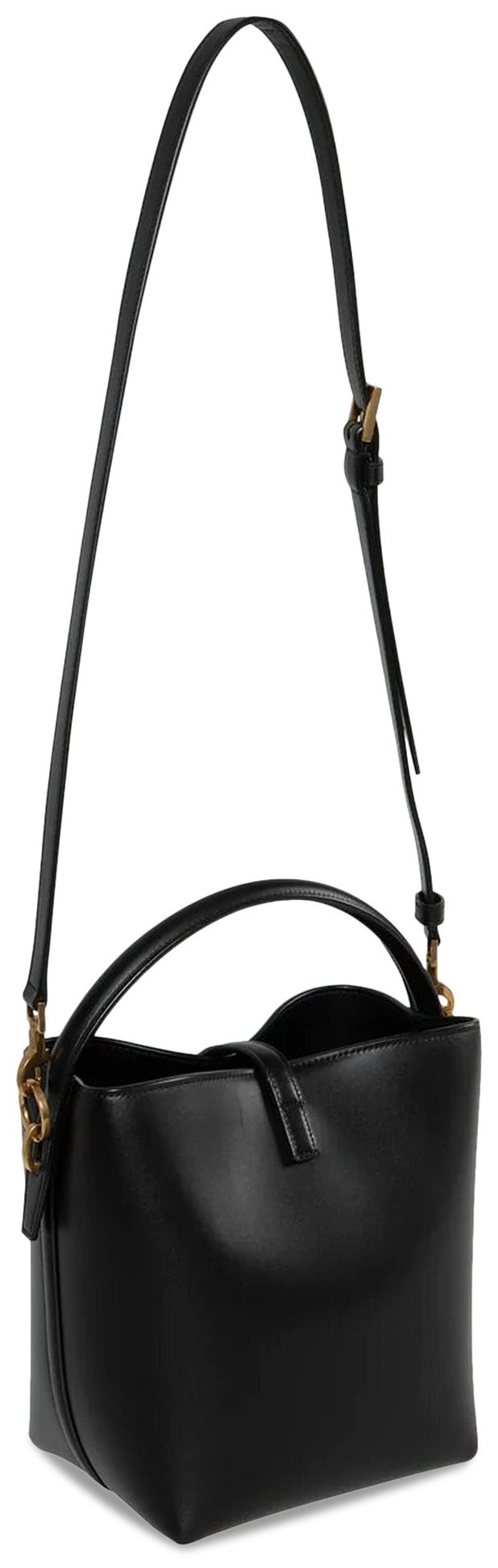 Saint Laurent Le 37 Leather Shoulder Bag Black