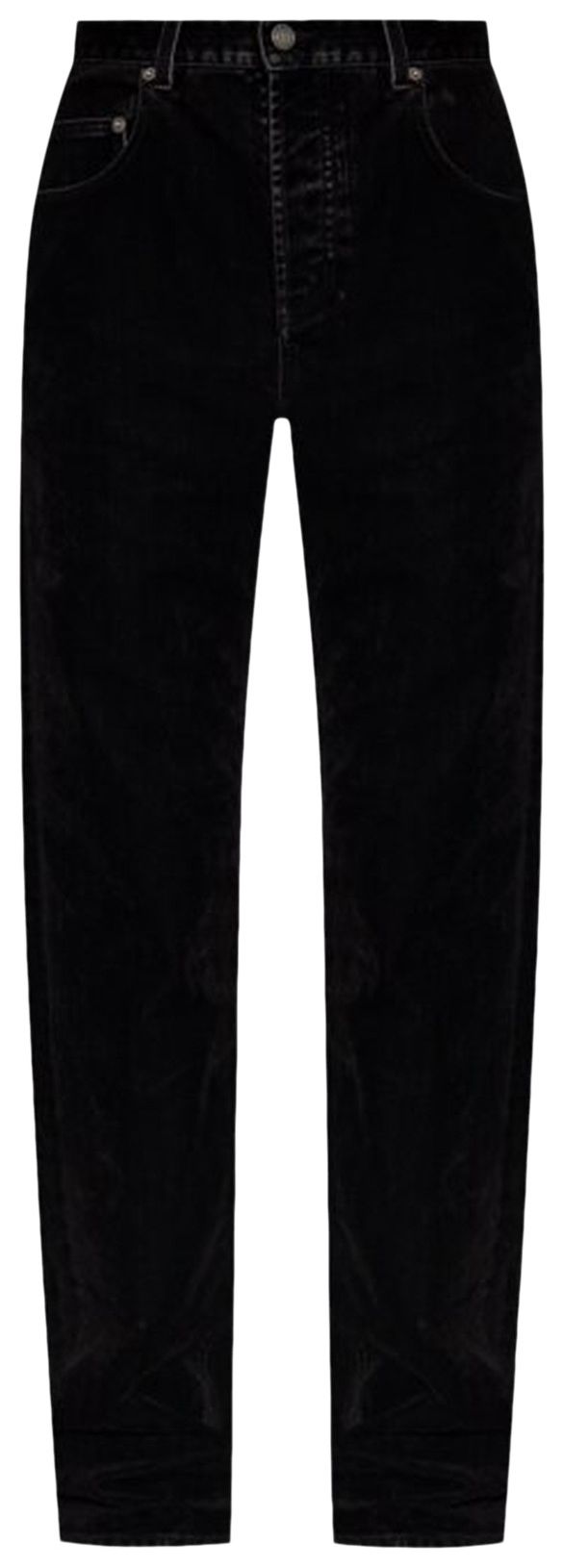 Saint Laurent Maxi Long Extreme Baggy Jean Ink Black