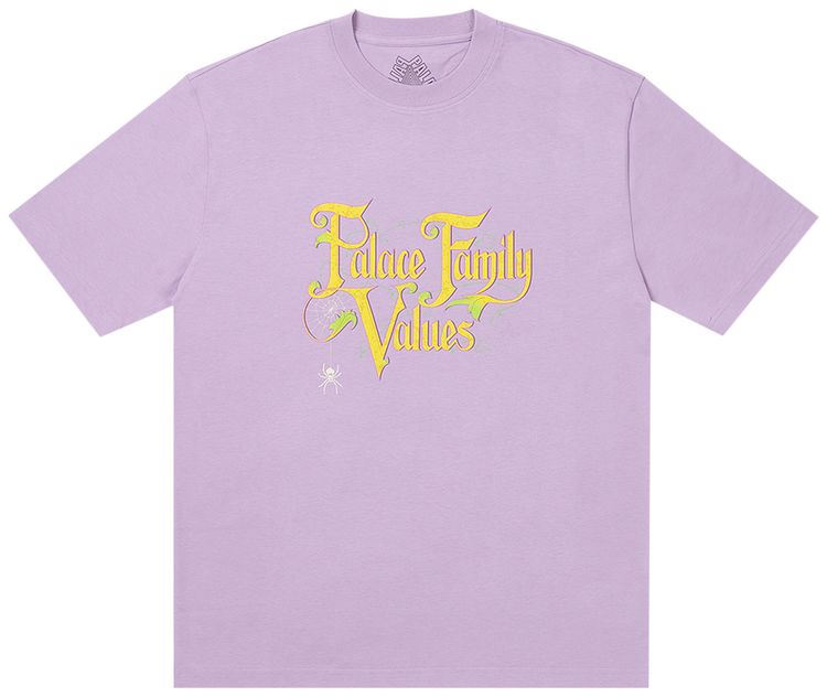 Palace Family Values T Shirt Light Purple