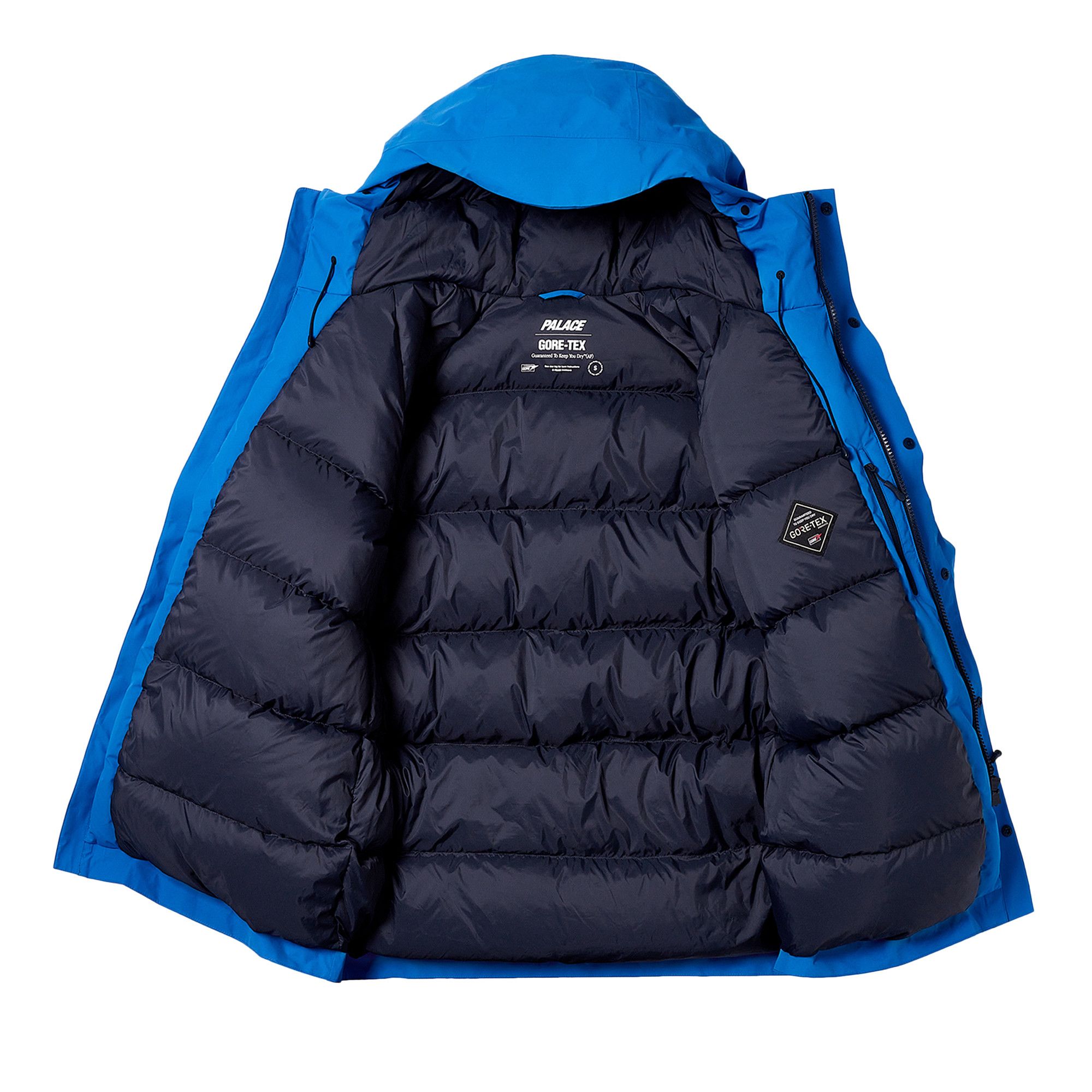 Buy Palace GORE-TEX Cargo Down Parka 'Palace Blue Buy Palace GORE-TEX Cargo Down Parka 'Palace Blue