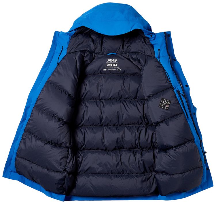 Palace GORE TEX Cargo Down Parka Palace Blue