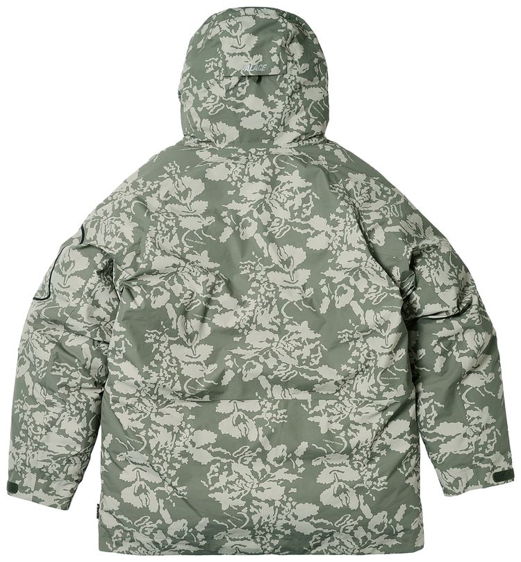 Palace GORE TEX Cargo Down Parka Leaf DPM