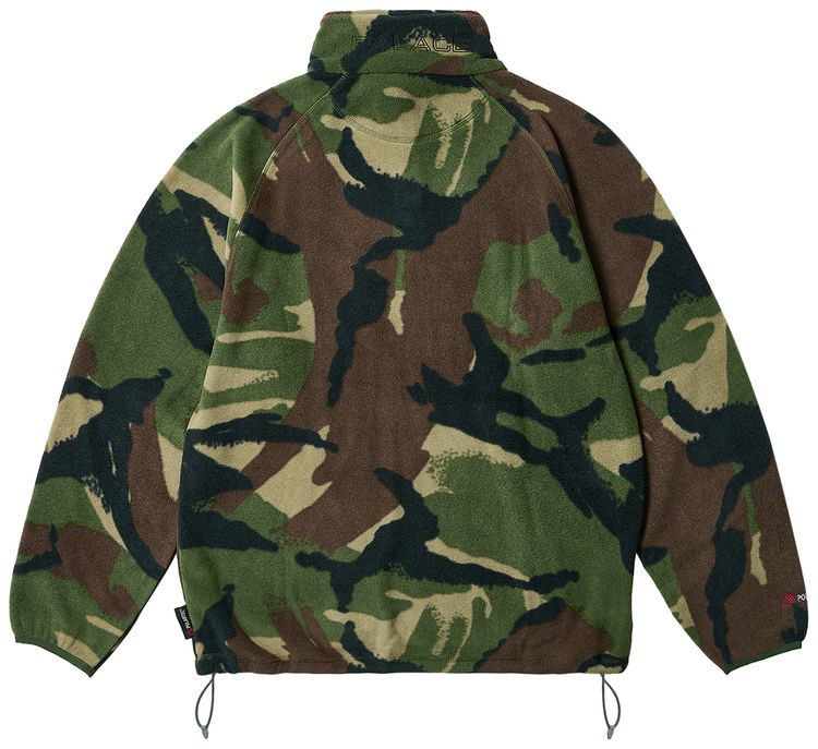 Palace Polartec Fleece Funnel Woodland Camo