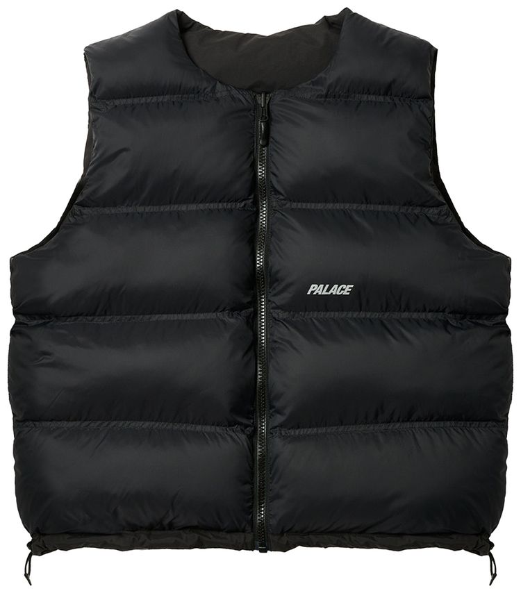 Palace P Tech Reversible Puffa Vest Black