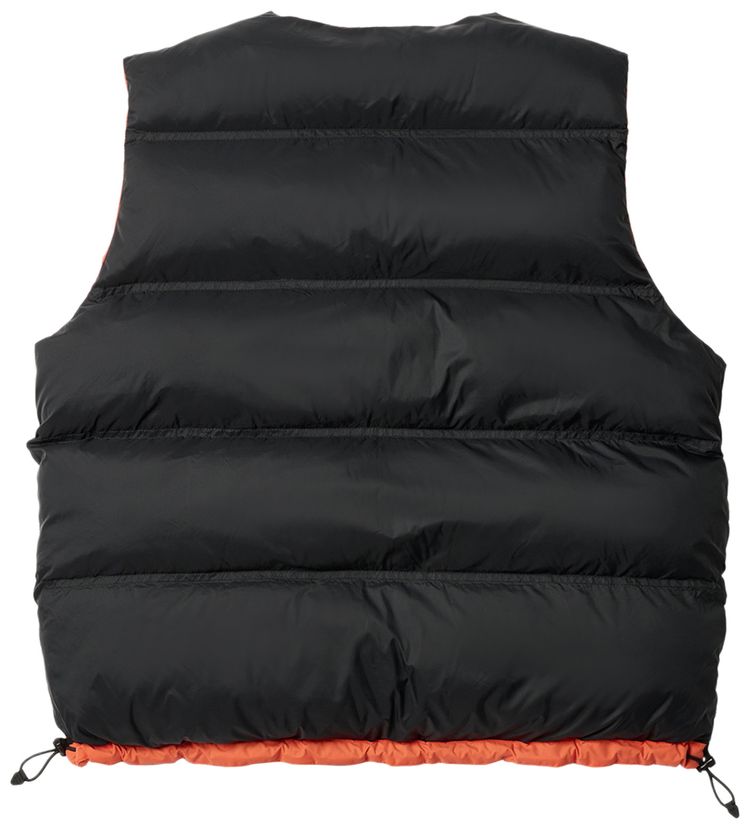 Palace P Tech Reversible Puffa Vest Orange