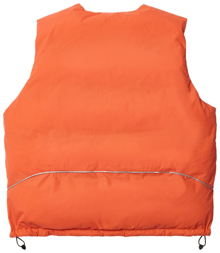 Palace P Tech Reversible Puffa Vest Orange