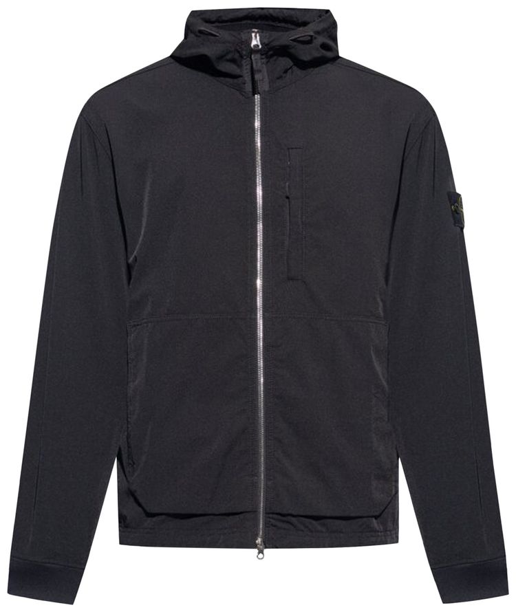 Buy Stone Island Zipped Hoodie 'Black' 791566853 V0029 GOAT UK