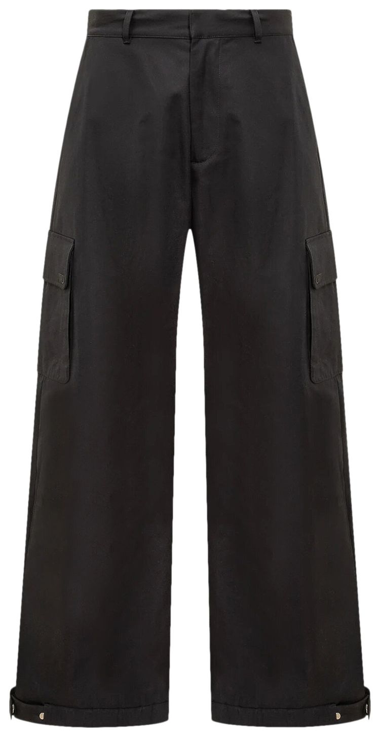 Off White Emblem Cargo Pant Black