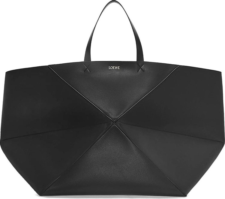 Loewe XXL Puzzle Fold Tote Bag 'Black'