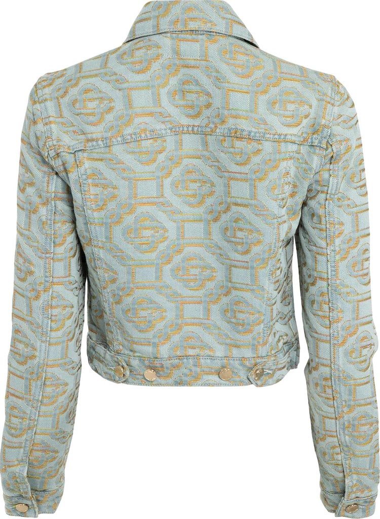 Casablanca Monogram Jacquard Jacket Multicolor