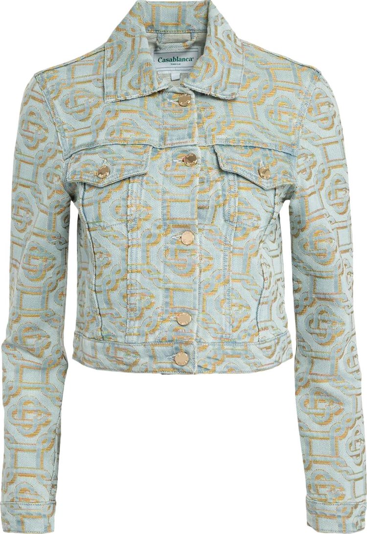 Casablanca Monogram Jacquard Jacket Multicolor