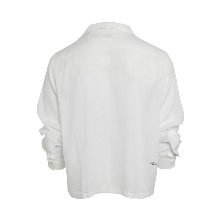 Bode Party Trick Long Sleeve Shirt WhiteMulticolor