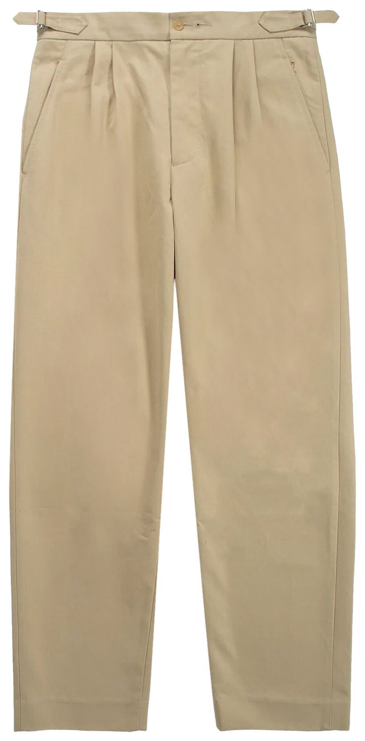 Bode Double Button Pants Khaki