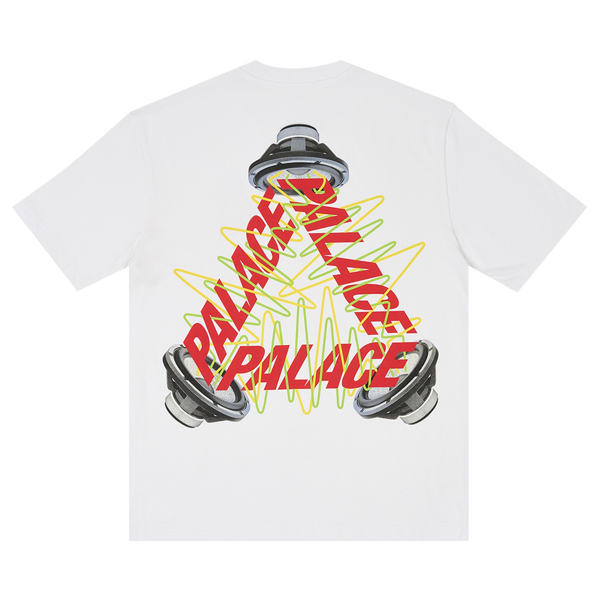 Buy Palace Speaker P-3 T-Shirt 'White' - P25TS252 | GOAT