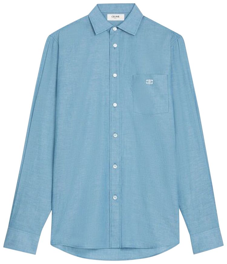 CELINE Carnaby Shirt Rinsed