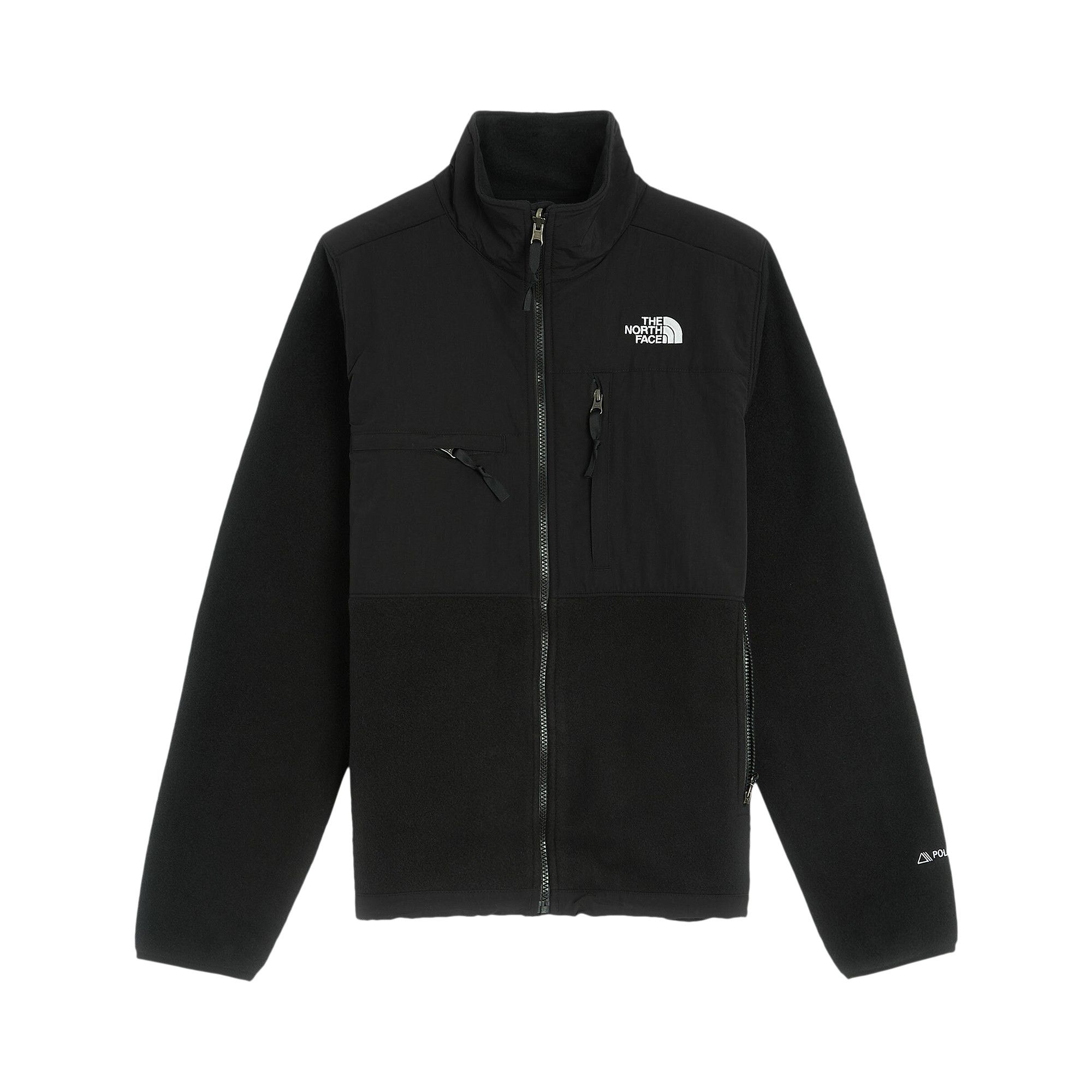 North face top denali fleece black