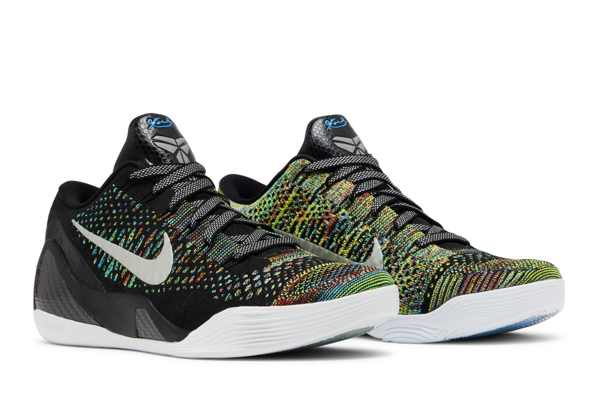 Size 12.0 Kobe 9 Elite Low Premium HTM Milan Black Multi Color
