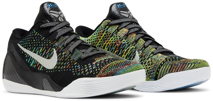 Nike Kobe 9 Elite Low Premium HTM Milan   Black Multi Color