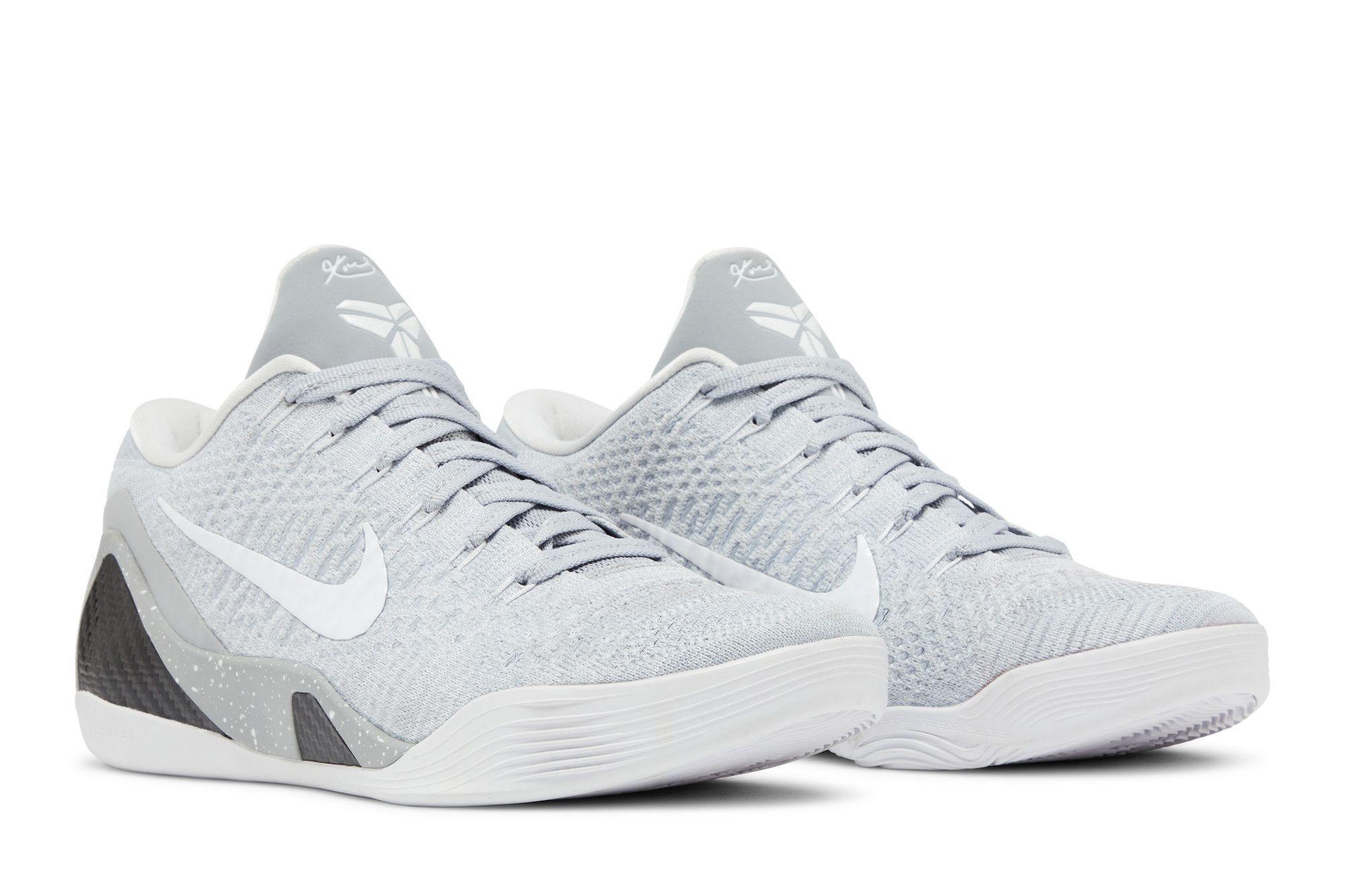 Buy Kobe 9 Elite Low Premium HTM Milan Wolf Grey 698595 010 GOAT