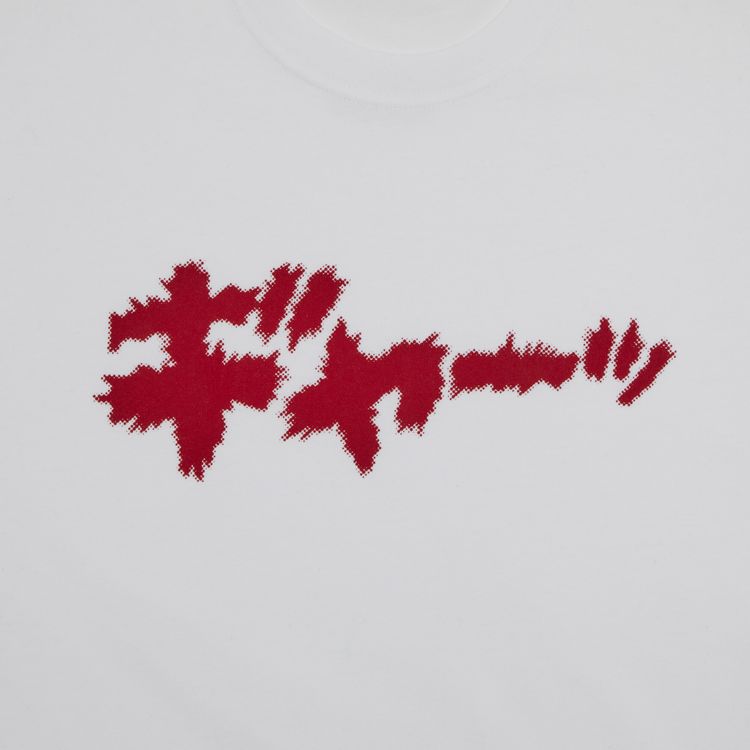 GOAT Exclusive Kazuo Umezu Gods Left Hand Devils Right Hand Long Sleeve WhiteRed