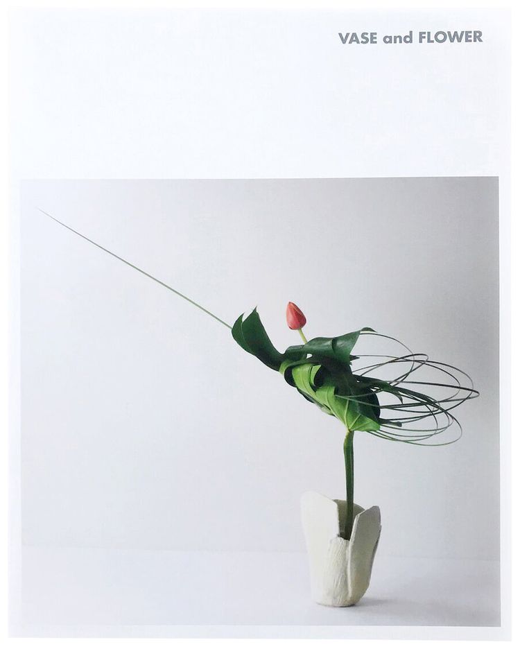 Books Vase And Flower by Akiko Tsuji