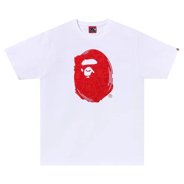 BAPE 30th Anniversary Tee 1 WhiteRed