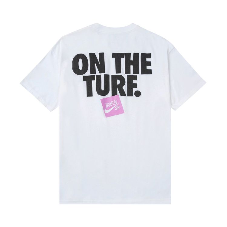 Nike SB x Born x Raised On The Turf T Shirt White3M