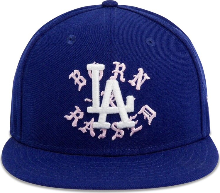 Nike x Born x Raised Dodgers LA Rocker Fitted Hat 'Venice Blue/Pink'