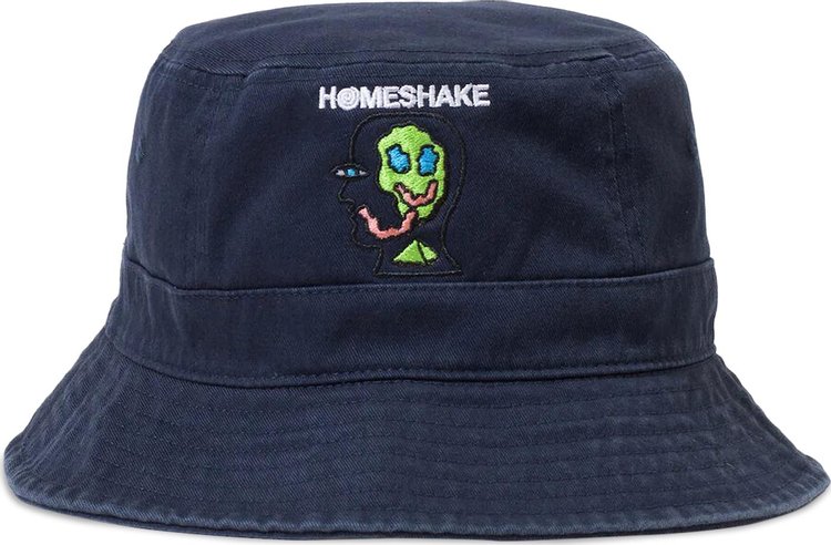 Brain Dead x Homeshake Under The Weather Bucket Hat 'Navy'