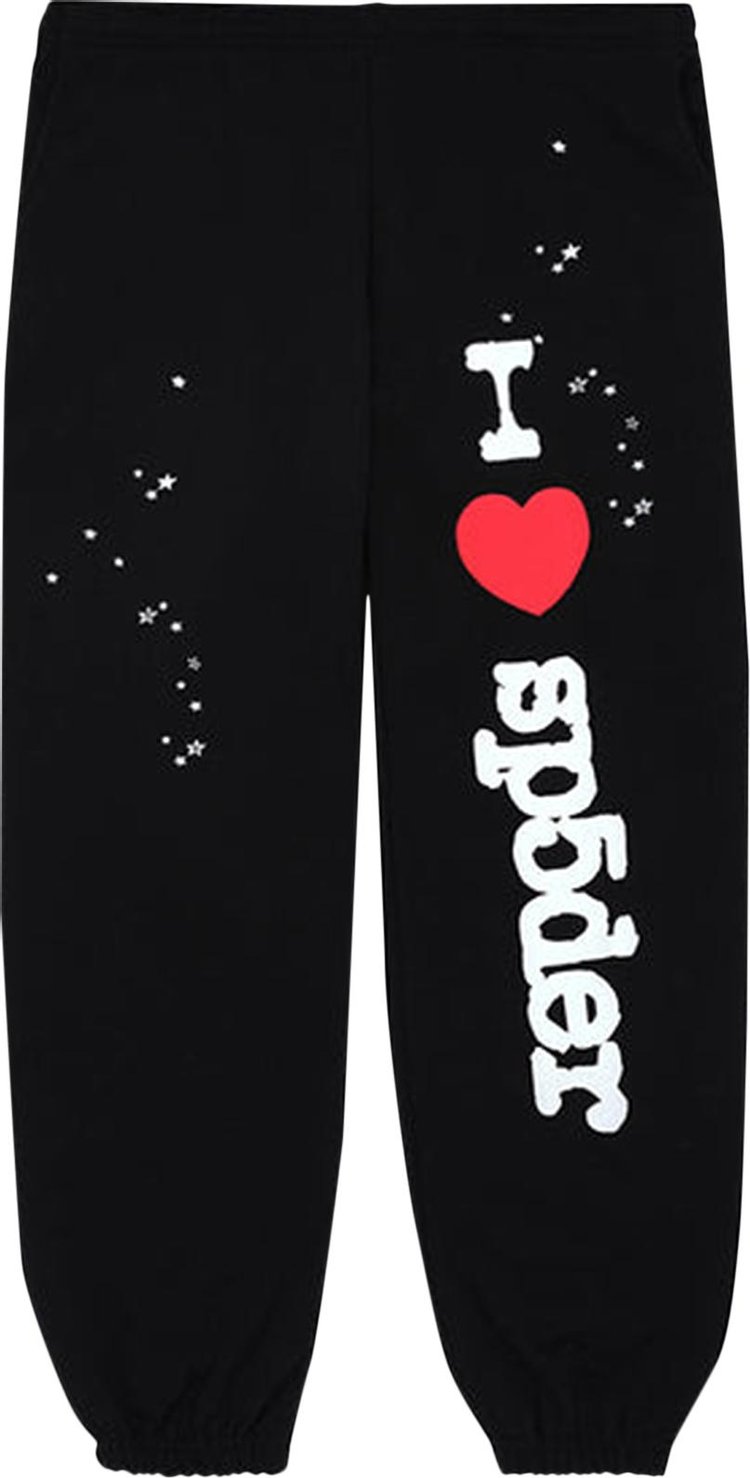 Sp5der Souvenir Sweatpants 'Black'