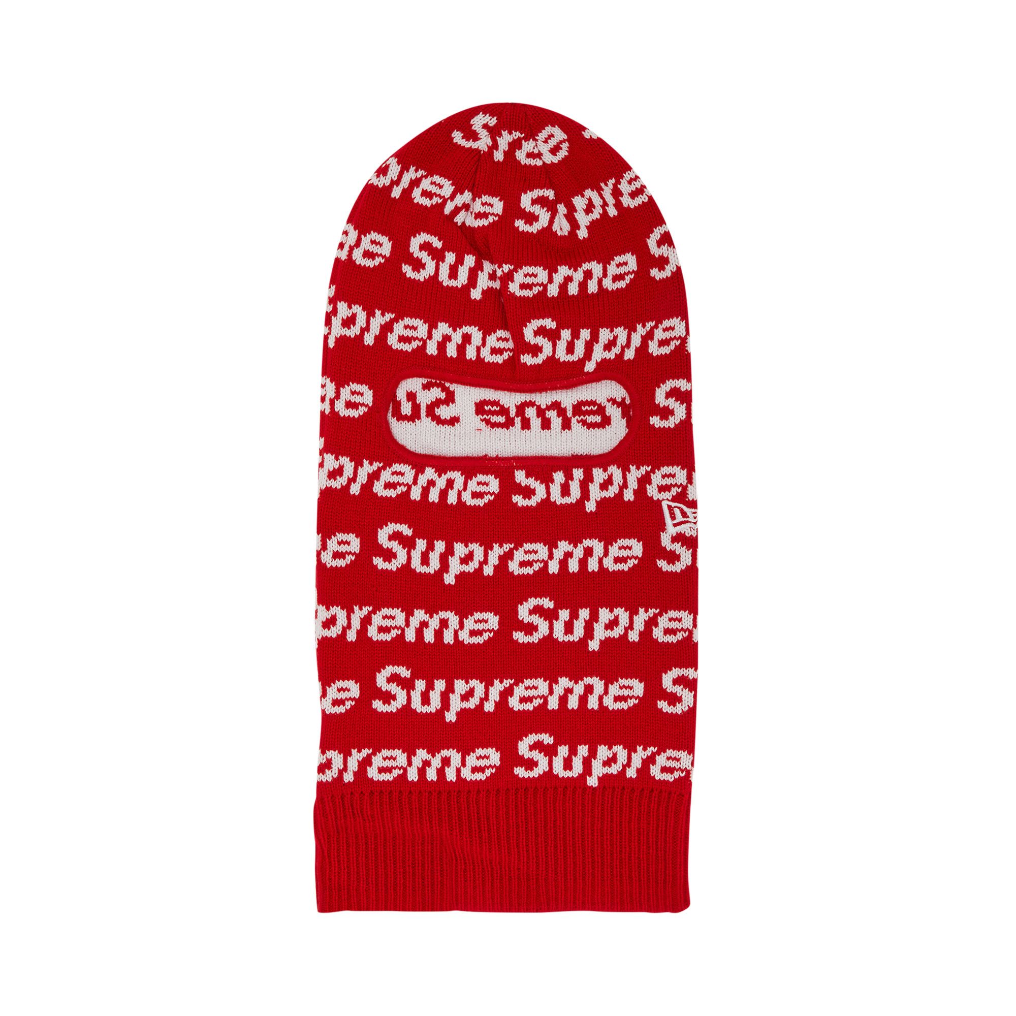 Buy Supreme x New Era Repeat Balaclava 'Red' - FW23BN34 RED