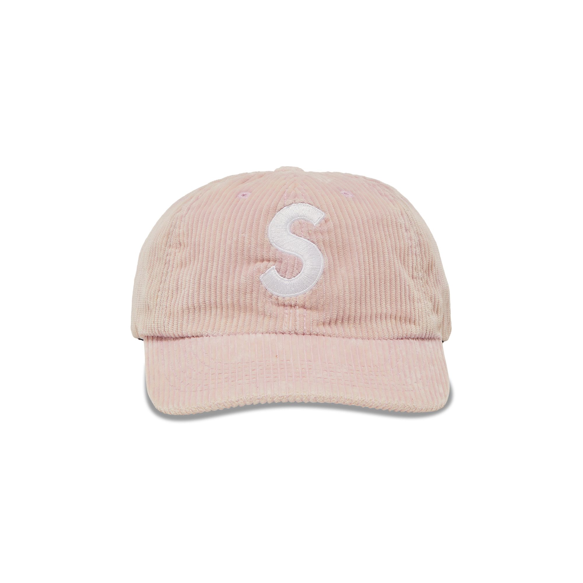 Corduroy S Logo 6-Panel Light pink