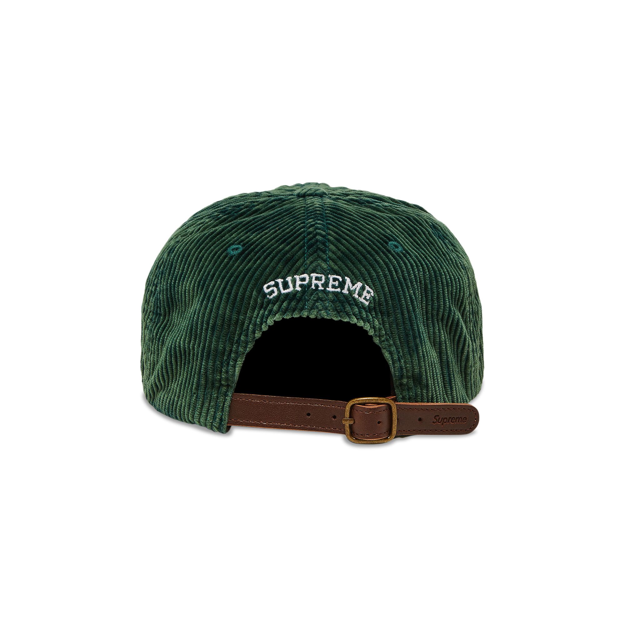 Buy Supreme Corduroy S Logo 6-Panel 'Green' - FW23H91 GREEN